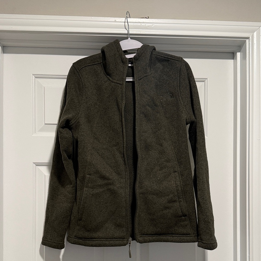 Dark Green Fleece Jacket
